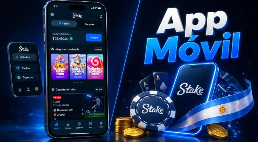 App de Stake y versión móvil