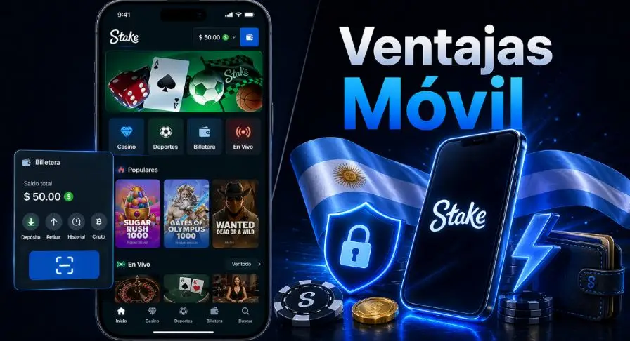 Descargar la App de Stake en Argentina desde el Celular